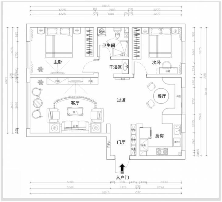 120m?平北欧风格家装案例